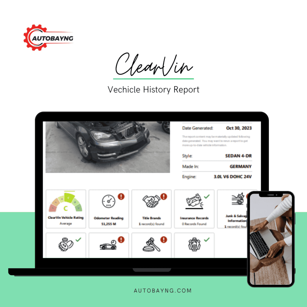 Clearvin vehicle history report photo